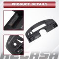 Hecasa Instrument Dash Cluster Bezel Compatible With 1992-1997 Ford Bronco F150 F250 F350 Replacement For F2tz-15044d70-a