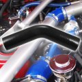 X Autohaux 45mm 1 77 Id 45 Degree Elbow Silicone Reducer Hose Pipe Bend Turbo Water Intercooler Black