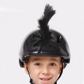 Galpada Helmet Hawks Motorcycle Mohawk Wig Hair Patches Skinhead Costumes Cosplay For Bicycle Black