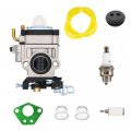 Carburetor Kit For Shindaiwa Eb802 Eb802rt Eb630 Eb633rt A021003240 Fuel Line Grommet Spark Plug 