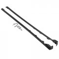 Hecasa Side Skirts Compatible With 2015-2021 Subaru Wrx Sti 4-door Sedan Rocker Panel Extension Splitter Abs Plastic Black