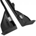 Hecasa Side Skirts Compatible With 2015-2021 Subaru Wrx Sti 4-door Sedan Rocker Panel Extension Splitter Abs Plastic Black