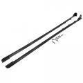 Hecasa Side Skirts Compatible With 2015-2021 Subaru Wrx Sti 4-door Sedan Rocker Panel Extension Splitter Abs Plastic Black