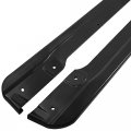 Hecasa Side Skirts For 2015-2021 Subaru Wrx Sti 4-door Sedan Rocker Panel Extension Splitter Abs Plastic Black