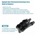 X Autohaux Engine Coolant Thermostat Housing Assembly For Bmw 525i 525xi 528i 528xi 530i 530xi 545i 550i 17127507982