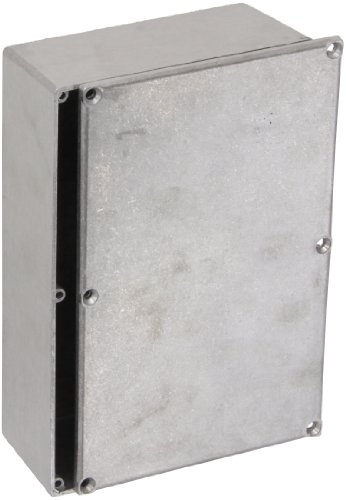 Bud Industries Cu-247 Aluminum Econobox 7-3 8 Length X 4-11 16 Width 2-13 64 Height Natural Finish