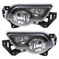 Brock Replacement Driver And Passenger Set Fog Lights For 2002-2006 Avalanche Pickup Truck With Body Cladding 15040361 15040362 