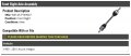 Front Right Passenger Side Cv Axle Assembly Compatible With 1990-2001 Acura Integra