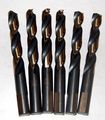 6 Pcs 21 64 Heavy Duty Black Gold Mechanics Len Drills 