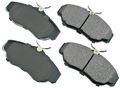 Eur676 Ultr Front Brake Pads Grey 