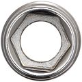 Sk Professional Tools 40118 1 2 In Drive 6-point Fractional Standard Chrome Socket 9 16in Cold Forged Steel With Superkrome 