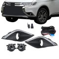 Left Driver And Right Passenger Side Pair Fog Lights Replacement For Mitsubishi Outlander 2016-2021 Mi1038127 Mi1039127 
