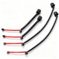 4pcs Front Rear Brake Pad Wear Sensor For Volkswagen Touareg 2004 2018 Audi Q7 2007 2015 Porsche Cayenne 2003 2010 Replace 