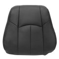 Secos Front Perforated Leather Passenger Side Top Lean Back Seat Cover Black Fit For Infiniti G37 2008 2009 2010 2011 2012 2013 