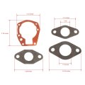 The Rop Shop Carburetor Repair Kit With 338886 Hardware