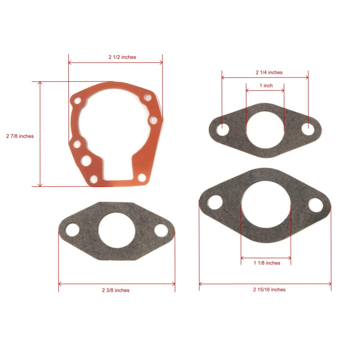 The Rop Shop Carburetor Repair Kit With 338886 Hardware