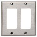 Wallplate 2decora Ss 
