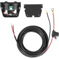 Hwk-dc Hardwiring Kit For Dometic 10awg Wiring 20ft 12v 24v Dc Power Supply Adapter With Dual Outlets And Standard Threaded 2 