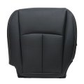 Secos Driver Side Bottom Perforated Leather Seat Cover Black For Infiniti Q50 2014 2015 2016 2017 2018 2019 2020 