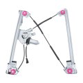 Front Left Driver Side Power Window Regulator With Motor For 2004-2008 F-150 And 2006-2008 Mark Lt Replacement 660270