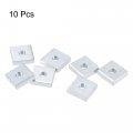 Uxcell Square Nuts M5x15mmx4mm Zinc-plated Metric Coarse Thread Assortment Kit 10 Pcs