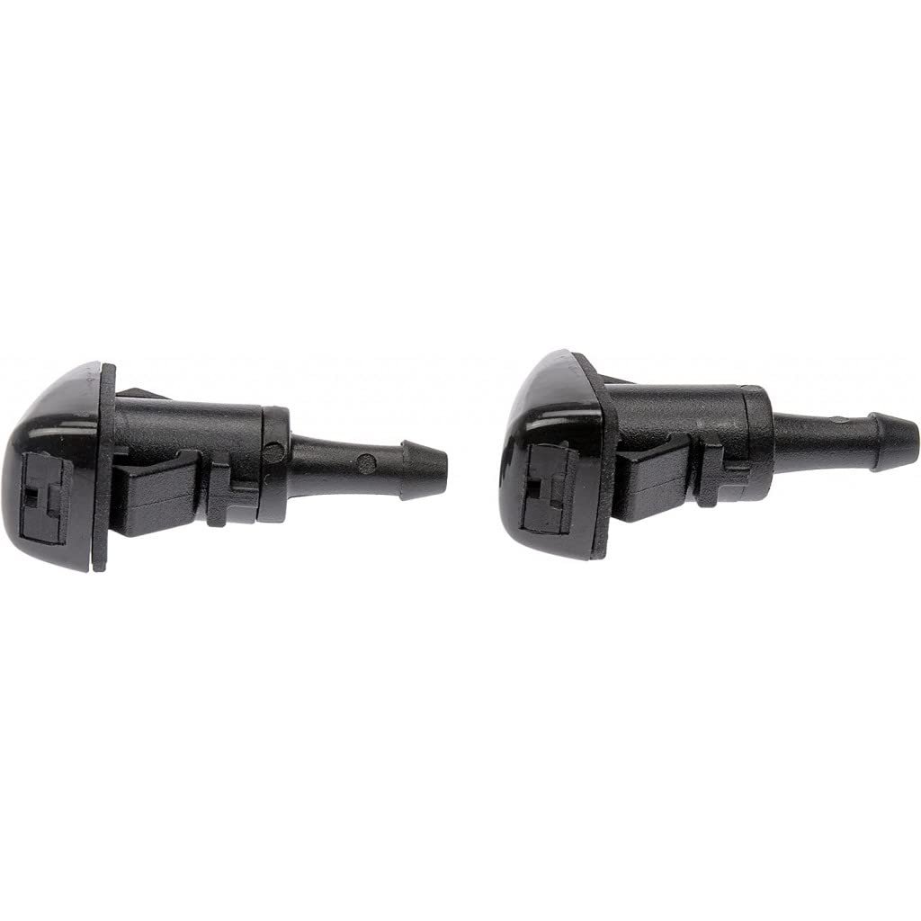 Windshield Washer Nozzle For Chrysler Sebring 2008 To 2010 Plastic Black Snap On Replacement 5116079aa 5116079ab 0 84 In Length