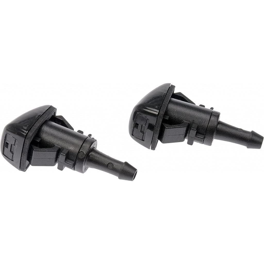 Windshield Washer Nozzle For Chrysler Sebring 2008 To 2010 Plastic Black Snap On Replacement 5116079aa 5116079ab 0 84 In Length