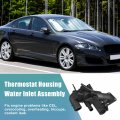 X Autohaux Aj811793 Aj810214 Engine Coolant Thermostat Housing Assembly For Jaguar Xj8 2006-2009 S-type 2006-2008 Xk 2007-2008