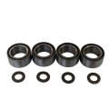 Jdmspeed New Front And Rear 4 Wheel Bearings Kit Replacement For Polaris Rzr 1000 Xp
