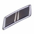 Beler 4pcs Chrome Silver Abs Front Rear Left Right Wheel Eyebrow Stickers Trim Side Cover Decoration Decor Fit For Hyundai
