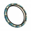 Beautiful Seaweeds Steering Wheel Covers Ocean Coral Reef And Aquatic Kelp Algae Seashells Non Slip Neoprene Car Wrap Cover