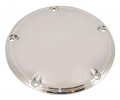 V-factor 78164 Chrome Flat Derby Clutch Cover For 2016 Later Touring Models 