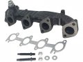 Left Driver Side Exhaust Manifold With Cylinder Head Gaskets Compatible 1999-2003 Ford F150 5 4l V8 
