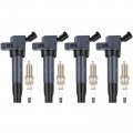 Aintier Ignition Coil Coils Iridium Spark Plugs Uf611 For Kia Optima Rondo 2009013 V8 4 6l L4 2 4l 2 0l
