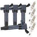 Aintier Ignition Coil Coils Iridium Spark Plugs Uf611 For Kia Optima Rondo 2009013 V8 4 6l L4 2 4l 2 0l