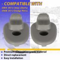 Sun Visor Clip Replacement Retainer For 2005 2015 Jeep Liberty And 2008 2012 Dodge Nitro 1ar26bd1aa 2 Piece Set Light Gray