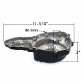 Httmt- Engine Stator Crank Case Cover Compatible With Versys 650 Abs 2014-2017 Ninja 09-11 P N Mt313-061b-bk