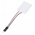 Cob Led Panel Lamp Reading Ceiling Plate Light 24-surface Mount Device Dc12v Ice Blue With Ba9s T10 Festoon Adapter 2set 