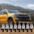 8 Matched Fuel Injectors For Ford F150 F0 F0 93-03 5 0 5 4 6 5 0280150718