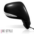 Lx1321142 Factory Style Passenger Right Side Mirror Power Folding Adjust Heated Glass Turn Signal Memory Puddle Light