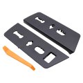 Front Driver And Passenger Side Seat Switch Bezel Trim Housing Black For Ford F150 2009 2014 Lincoln Mark Lt 2010 9l3z 14a706 