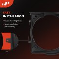 A-premium Engine Radiator Cooling Fan Shroud Compatible With Jeep Kj Series Liberty 2002-2007 3 7l