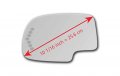 Fit Over Turn Signal Auto-dimming Mirror Glass With Full Adhesive For Escalade Avalanche Silverado Suburban Tahoe Sierra Yukon
