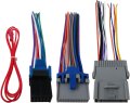 Version 24-pin Plug 12-pin Radio Wring Harness Male Female For Impala 2000-2005 