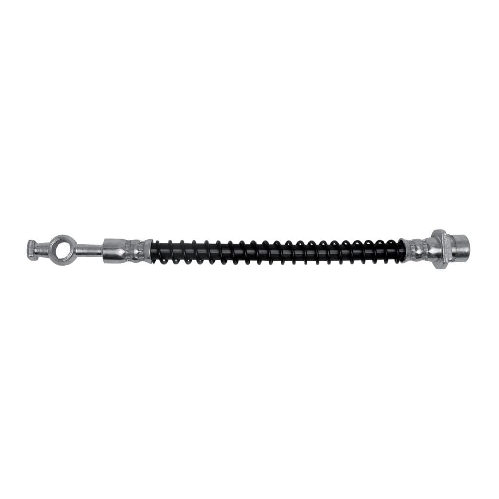 Front Brake Hose For Land Rover Range 1995 1996 Dot Certified Alx-pau-df-350-11050-cla1 Black Standard Replacement Part