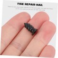 Wakauto 32 Pieces Tire Patch Caps Spike Nails For Self-services Tubeless Tire Cap Rubber Nail