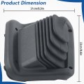 Manual Transfer Case 4 X Shifter Outer Boot Black Replacement For F-series 1992-1998 F2tz-7277-a