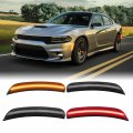Ransoto Charger Smoked Led Side Marker Light For Dodge 2015 2016 2017 2018 2019 2020 2021 2022 Front Lights Amber Rear Lamp Red 