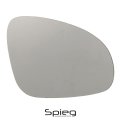Spieg Passenger Side Mirror Glass Replacement For Vw Volkswagen Jetta 2005-2010 Heated W Back Plate Rh