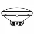 Ge 14553 25-watt 130-lumen Par36 Very Narrow Spotlight Bulb With Screw Terminal Base Soft White 1-pack